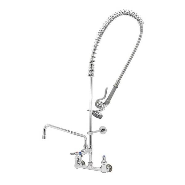 (image for) T&S Brass B-0133-ADF14-B EASYINSTALL PRE-RINSE, SPRING ACTION, 8
